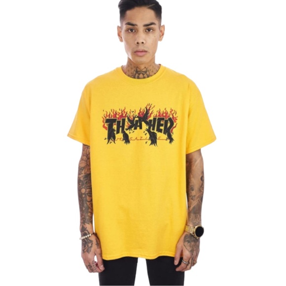 Thrasher Crows Tee Shirt (M) - Picture 3 of 10